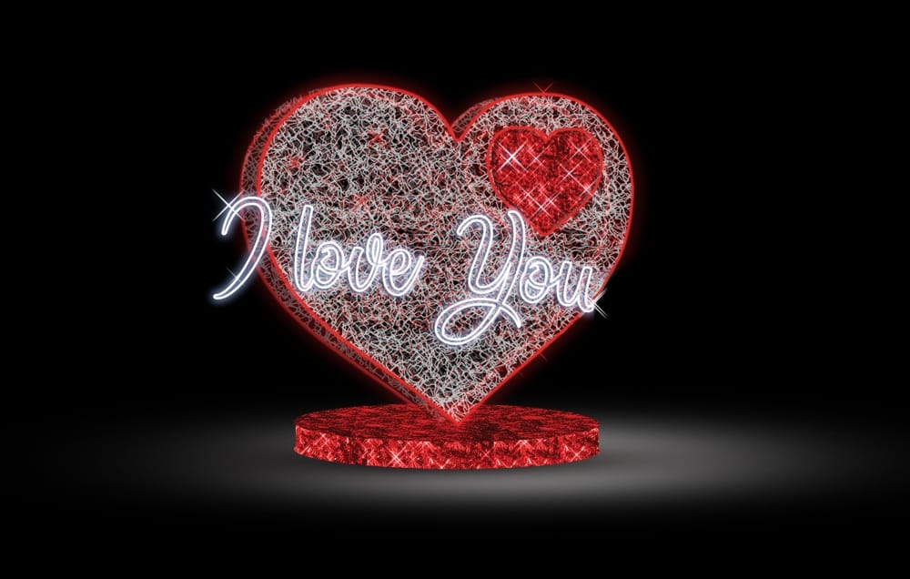 Figura "I LOVE YOU" CR19/01